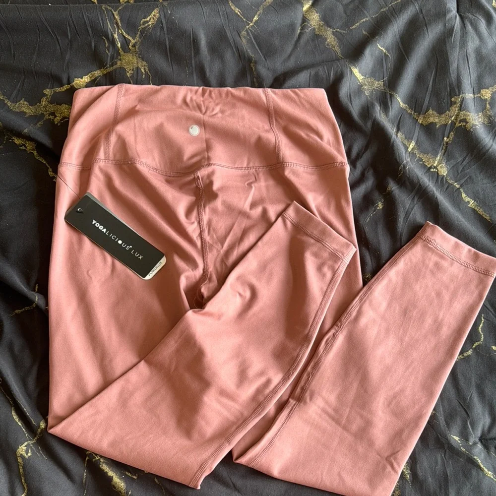 Yogalicious Pink Track Pants - Picture 2 of 4